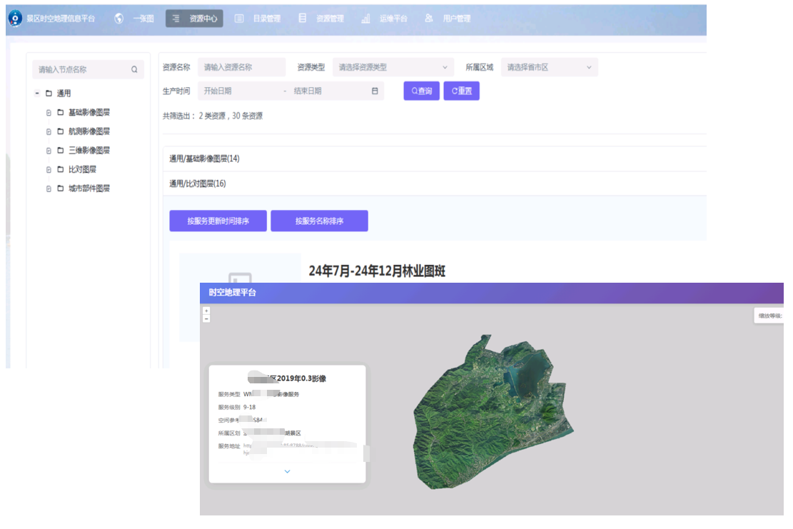 资源管理:多元资源、可预览